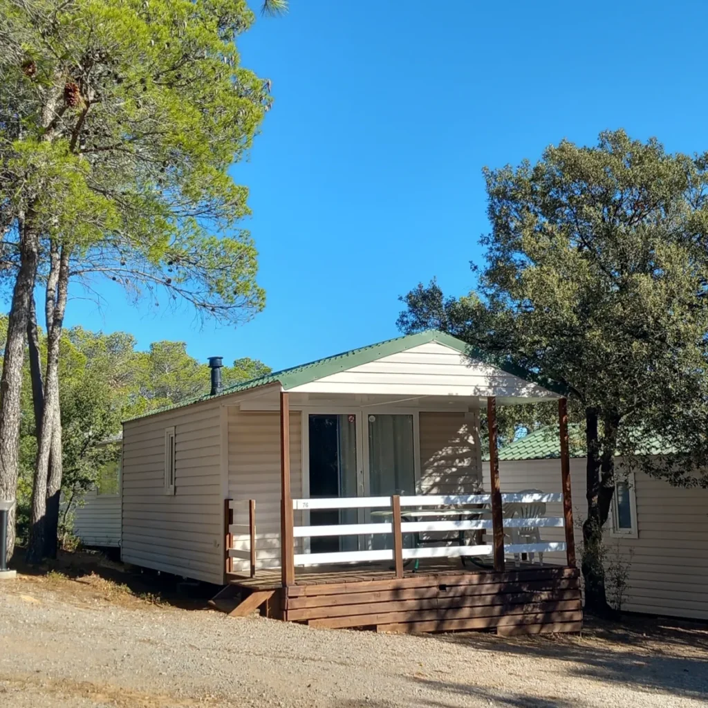 Mobil-home à Fabrezan dans l'Aude