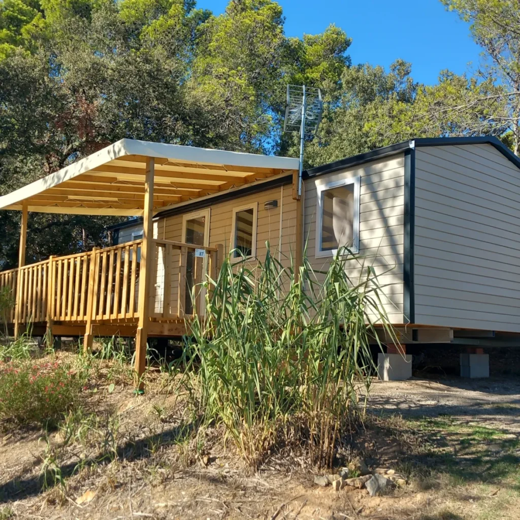Mobil-home à Fabrezan dans l'Aude